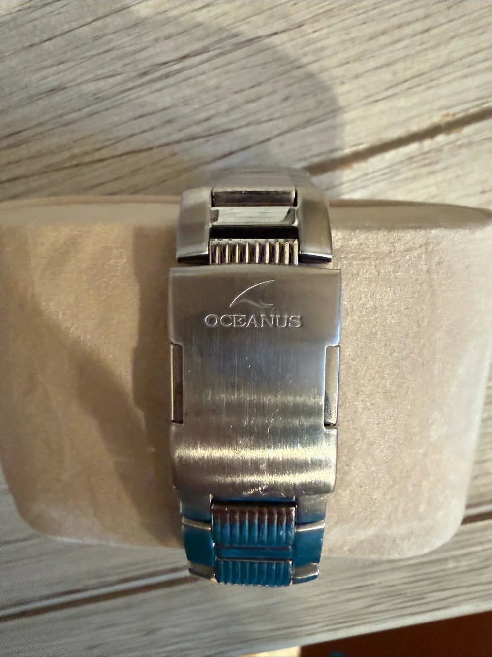 Oceanaut/Oceanus Unisex Silver-Tone Chronograph Watch